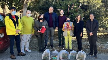 Στο πλευρό των παιδιών του Κέντρου "Άγιος Σπυρίδων" το 2ο Δημοτικό Σχολείο Βουτών