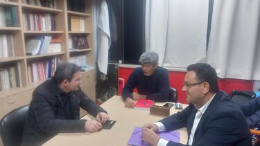 Συνάντηση κλιμακίου του ΚΚΕ με τον Διευθυντή της ΔΕΥΑ Μινώα Πεδιάδας