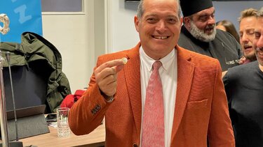 Το "μενού" τα είχε όλα: Αγιασμό, βασιλόπιτα και συνεδρίαση!