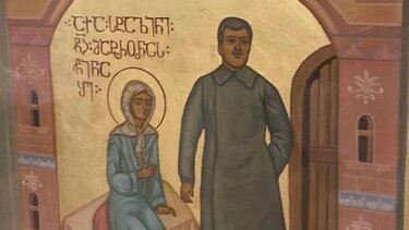 Γεωργία: Σάλος με την εικόνα Αγίας να ευλογεί τον Στάλιν 