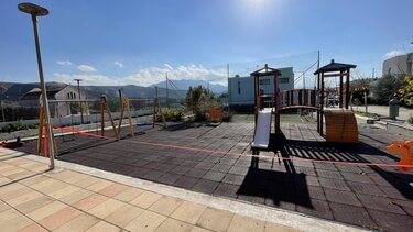 Νέα εμφάνιση για την παιδική χαρά στο Παιδικό Χωριό SOS Κρήτης - Δείτε εικόνες