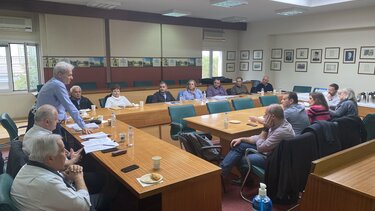 Στη Νέα Αλικαρνασσό η πρώτη κοινή συνεδρίαση του Δημάρχου Ηρακλείου με Αντιδημάρχους και Προέδρους Δημοτικών Οργανισμών