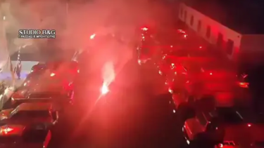 Με εντυπωσιακό τρόπο η Πυροσβεστική Ναυπλίου υποδέχθηκε το 2024