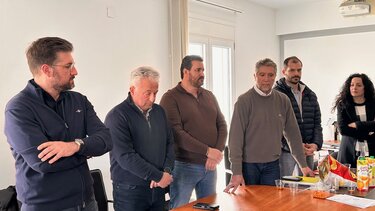 Στην κοπή της πίτας της ΔΕΥΑ Μαλεβιζίου ο Δήμαρχος Μενέλαος Μποκέας