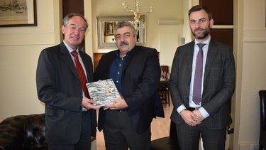 Στα Χανιά ο πρέσβης του Βελγίου στην Ελλάδα