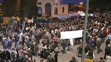 Δυναμικό το πανχανιώτικο συλλαλητήριο για τη δημόσια υγεία