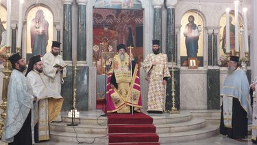 Σε πανηγυρικό κλίμα η Δοξολογία για την 25η Μαρτίου στον κατάμεστο Άγιο Μηνά