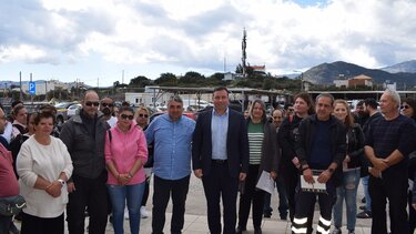 Τους νέους υπαλλήλους του Δήμου Αγίου Νικολάου καλωσόρισε ο Μ. Μενεγάκης