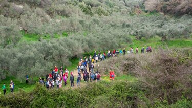 Με επιτυχία η πεζοπορική διαδρομή στο Συρίλι του Δήμου Πλατανιά