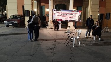 Με μαχητικότητα πραγματοποιήθηκε το χθεσινό Συλαλλητήριο της Τομεακής Επιτροπής Ηρακλείου ενάντια στην ελληνική πολεμική εμπλοκή