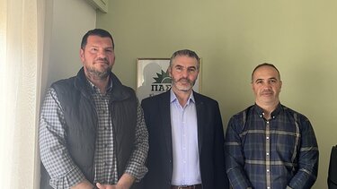 Συνάντηση Μανόλη Χνάρη, με μέλη της Ένωσης Ειδικών Φρουρών Κρήτης