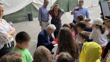Στην πρώην "Ακαδημία" για τα έργα στατικής ενίσχυσης, ο Δήμαρχος Ηρακλείου