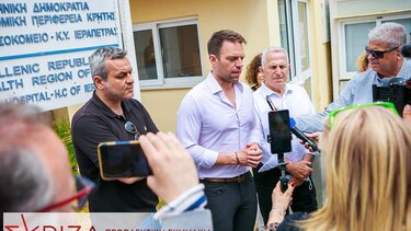 Με επιτυχία ολοκληρώθηκε η περιοδεία του προέδρου Στέφανου Κασσελάκη στο Ν. Λασιθίου