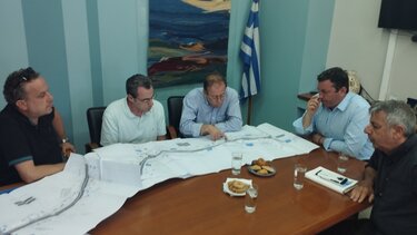 Σημαντικά έργα για το Δήμο συζητήθηκαν στη συνάντηση Μενεγάκη - Αγαπάκη
