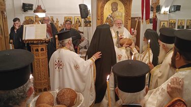 Σητεία: Ο Εσπερινός της Αγάπης στον Ιερό Ναό Αγίου Γεωργίου 