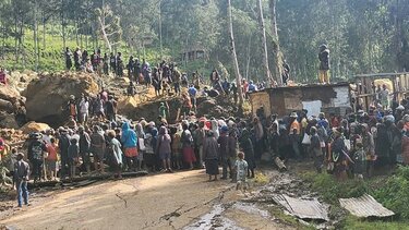  Κίνδυνος νέων κατολισθήσεων στην Παπούα Νέα Γουινέα