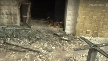 Πυρκαγιά σε καφετέρια στα Πατήσια - Μεγάλες καταστροφές