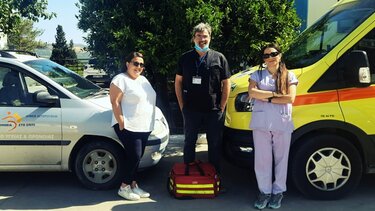 Προσυμπτωματικος έλεγχος νοσημάτων του στόματος κατ'οικον από το Κέντρο Υγείας Χάρακα