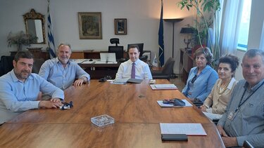 Συνάντηση με τον Διοικητή της ΥΠΑ για τα θέματα του Αεροδρομίου Σητείας