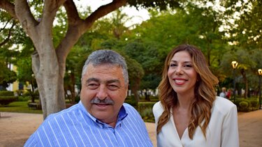 Πολιτική ομιλία της Μ. Δαφέρμου στο Κήπο Χανίων