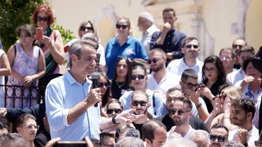 Στο Γεράνι ο Κυριάκος Μητσοτάκης – «Έχουμε χτίσει σχέση εμπιστοσύνης»