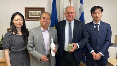 Στον Δήμο Ηρακλείου ο Πρέσβης της Κίνας στην Ελλάδα