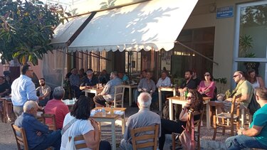 Συσκέψεις του ΚΚΕ με ομιλητή τον Μανώλη Συντυχάκη, σε Νέα Αλάτσατα και Ατσαλένιο