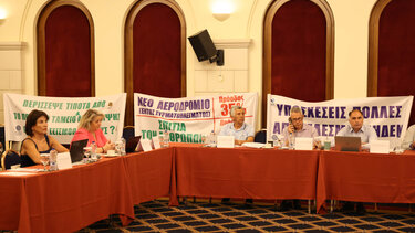 «Λαϊκή Συσπείρωση» Κρήτης: Στο πλευρό των σεισμόπληκτων στο Αρκαλοχώρι