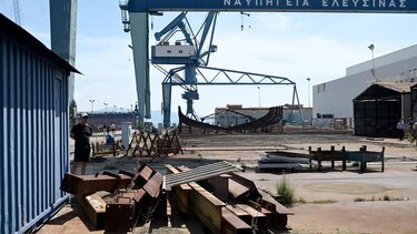 Εργατικό δυστύχημα στα Ναυπηγεία Σαλαμίνας: Τέσσερις συλλήψεις