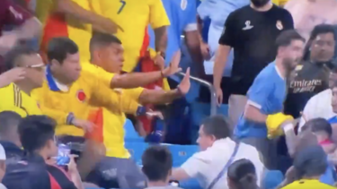 Copa America: Φινάλε με ξύλο στην εξέδρα ανάμεσα σε οπαδούς και ποδοσφαιριστές