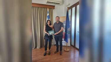 Η πρόσβαση των ΑμΕΑ στην περιοχή του λιμένα του Ηρακλείου συζητήθηκε στη συνάντηση Βατσινά-Παπαδάκη