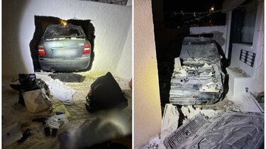 Σαντορίνη: Διαρρήκτες προσπάθησαν να ξεφύγουν και έπεσαν πάνω σε τοίχο σπιτιού