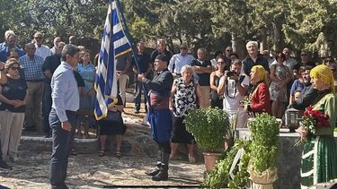 Ο Λ. Αυγενάκης στην επέτειο μνήμης των εκτελεσθέντων από τα γερμανικά στρατεύματα Κατοχής στη Δαμαστά και το Μάραθο