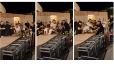 Άγριο ξύλο σε συναυλία του Κωνσταντίνου Αργυρού στην Χειμάρρα – Δείτε βίντεο