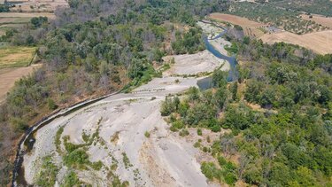 “Στέγνωσε” ο Σπερχειός και οι παραπόταμοι από την ξηρασία