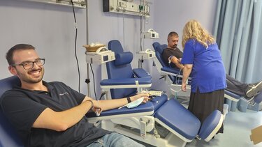 Εθελονική αιμοδοσία από το CRETA INTERCLINIC