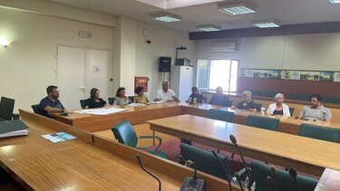 Συνάντηση για την εύρυθμη λειτουργία του χώρου στάθμευσης στο μνημείο της Κνωσού