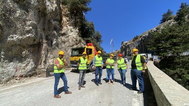 Στο Φαράγγι Κοτσιφού η Αντιπεριφερειάρχης Ρεθύμνης Μαρία Λιονή 