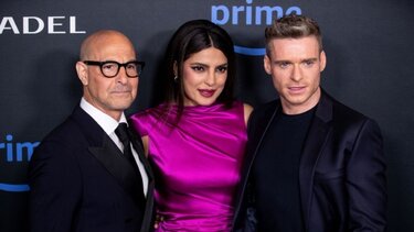 Η Πριγιάνκα Τσόπρα και ο Στάνλεϊ Τούτσι στο Λονδίνο για τα γυρίσματα του «Citadel»