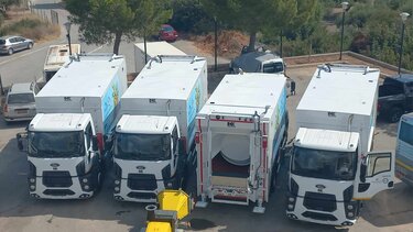 Ένα απορριμματοφόρο στέλνει στο Δήμο Μαλεβιζίου ο Δήμος Χερσονήσου