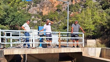 Αυτοψία στο φράγμα Μπραμιανών από τον Αγροτικό Σύλλογο Ιεράπετρας