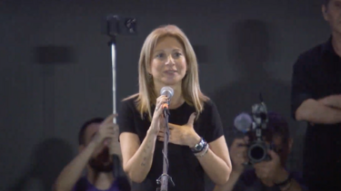 Μαρία Καρυστιανού από Καλλιμάρμαρο: Σήμερα ακουγόμαστε μέχρι τους ουρανούς 