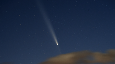 O κομήτης C/2023 A3 στον ουρανό της Κρήτης 