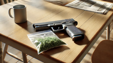 Βρήκαν το όπλο και τα ναρκωτικά στο σπίτι του