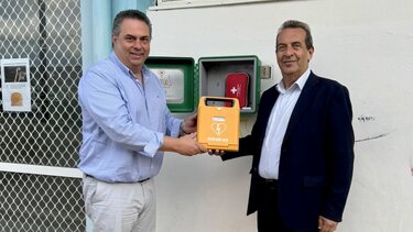 Νέοι απινιδωτές τοποθετήθηκαν στον Δήμο Χερσονήσου