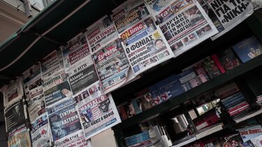 Εφημερίδες, περίπτερο