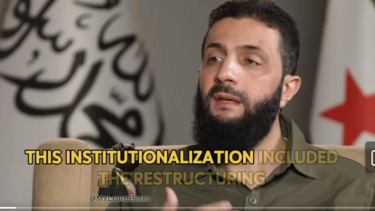 Αλ Τζολάνι, Συρία