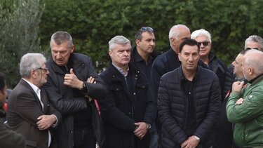 Νίκος Σαργκάνης, Κηδεία