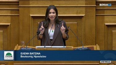 Ελένη Βατσινά, βουλή