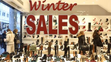 Βιτρίνα χειμερινών εκπτώσεων 